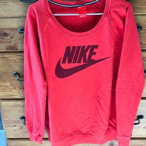 XL women’s red Nike sweatshirt
